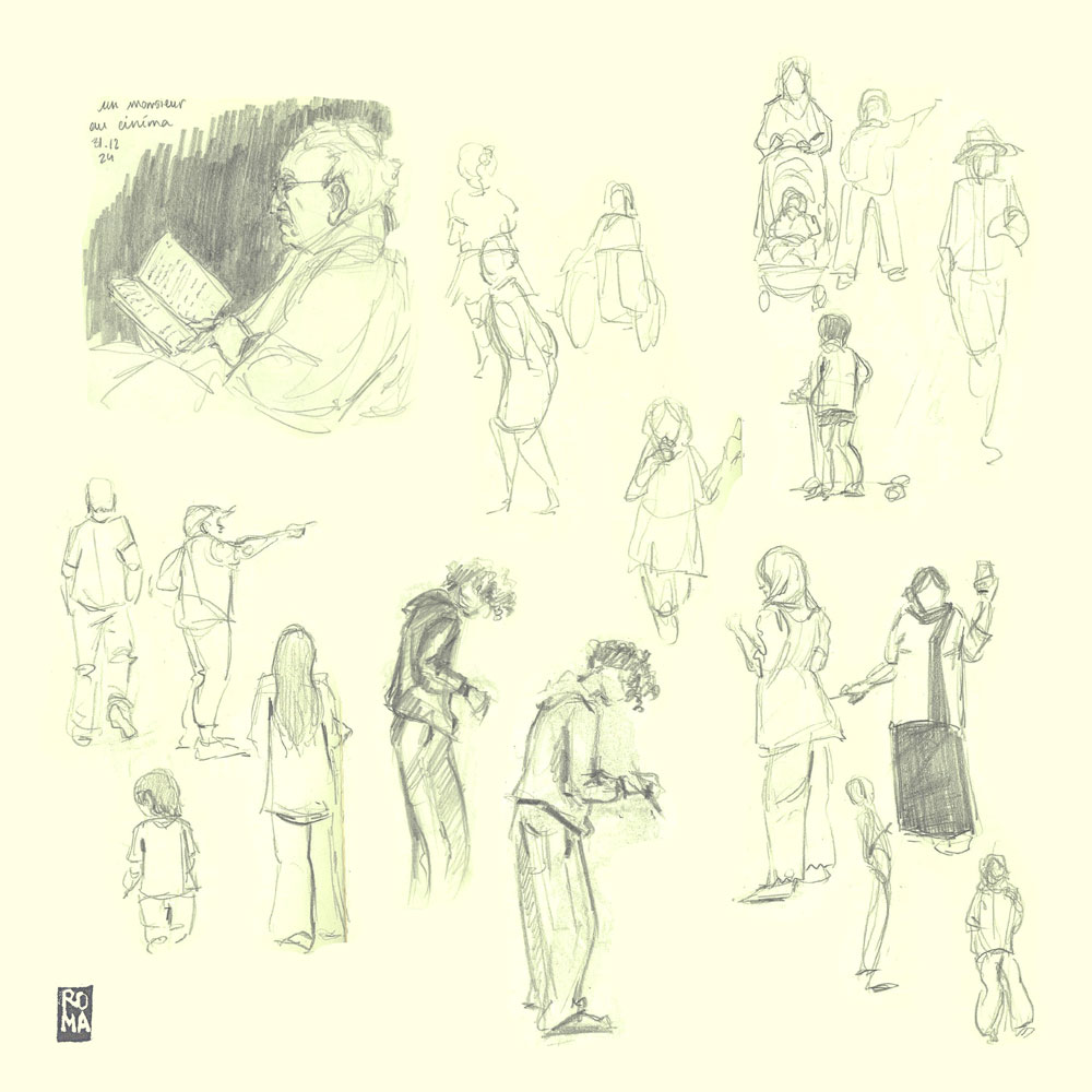 Croquis d&rsquo;observation
